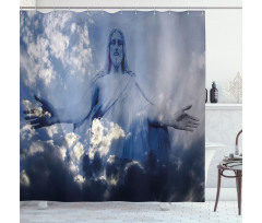 Open Arms Among in Storm Shower Curtain