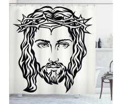 Crown of Thorns Shower Curtain