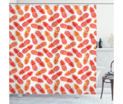 Vintage Tropical Exotic Shower Curtain