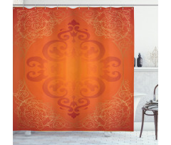 Royal Antique Motifs Shower Curtain