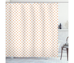 Spotted Tile Pattern Shower Curtain