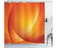 Colorful Twist Lines Shower Curtain
