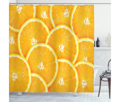 Citrus Fruit of Orange Shower Curtain