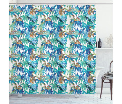 Abstract Nature Dream Shower Curtain