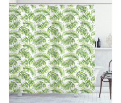 Exotic Tree Hawaiian Shower Curtain
