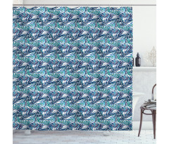 Tropical Nature Lush Shower Curtain