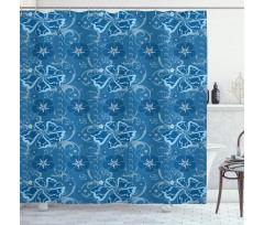 Floral Pattern Shower Curtain