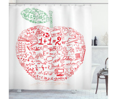 School Fun Shower Curtain