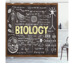 Biology Shower Curtain