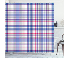 Country Style Soft Shower Curtain