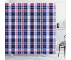Vibrant Classical Shower Curtain