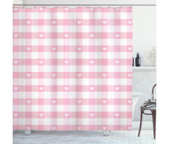 Romantic Kids Shower Curtain