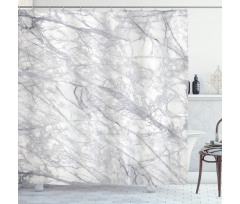 Fracture Lines and Veins Shower Curtain