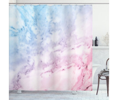 Pastel Cloudy Antique Shower Curtain