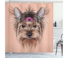 Realistic Animal Shower Curtain