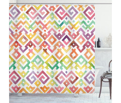 Boho African Shower Curtain