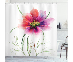 Floral Blossom Art Shower Curtain