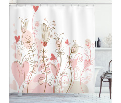 Wedding Inspired Art Shower Curtain