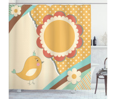 Little Birds Shower Curtain