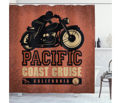 Pacific Coast Cruise Shower Curtain