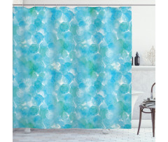 Abstract Watercolor Art Shower Curtain
