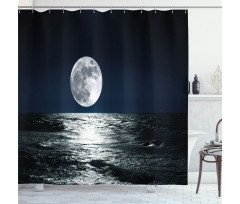 Ethereal Theme Drawing Shower Curtain