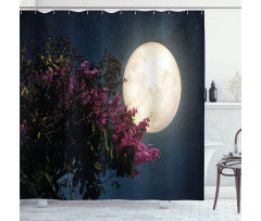 Milky Way Eastern Night Shower Curtain