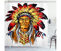 Chief Shower Curtain