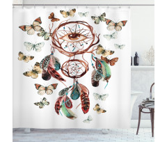 Dreamcatcher Art Shower Curtain