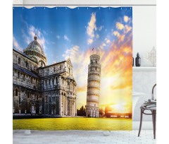 Place of Miracoli Complex Shower Curtain