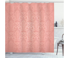 Antique Lace Style Ombre Shower Curtain