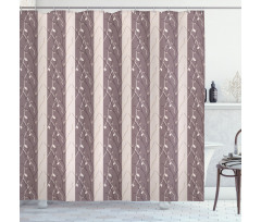 Earthen Toned Autumn Shower Curtain