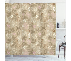 Daisies Romantic Ornate Shower Curtain