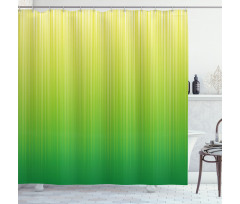 Striped Futuristic Shower Curtain