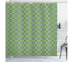 Moroccan Mandala Shower Curtain