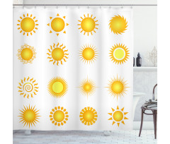 Sunny Summer Shower Curtain