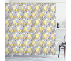 60's Pattern Shower Curtain