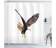 Predator and Prey Scene Shower Curtain