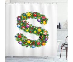 Christmas Ornament S Shower Curtain