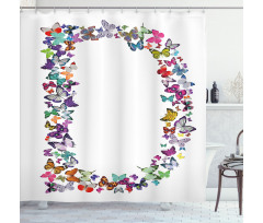 Monarch Grace Shower Curtain