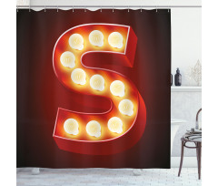 Vintage Casino Design Shower Curtain