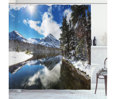 Tranquil National Park Shower Curtain