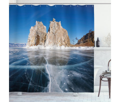 Lake Baikal in Siberia Shower Curtain