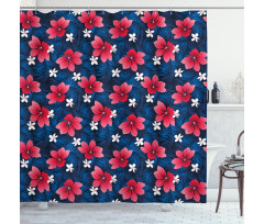 Exotic Flora Shower Curtain