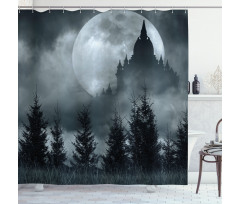 Magic Castle Design Shower Curtain