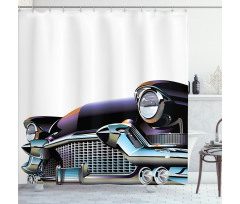 Old Fashioned Automobile Shower Curtain