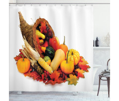 Thanksgiving Photograph Shower Curtain