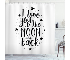 Inspiration Romance Shower Curtain