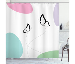 Cheerful Spring Shower Curtain