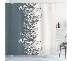 Antique Baroque Shower Curtain